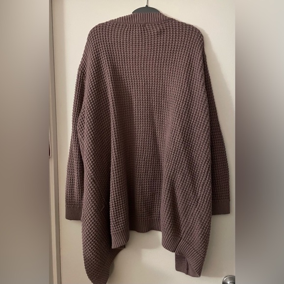 DUSTY LAVENDER CARDIGAN- SOHO APPAREL - Picture 2 of 4